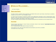 Tablet Screenshot of jan-andresen.de